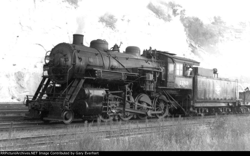 MILW 2-8-0 #1289 - Milwaukee Road